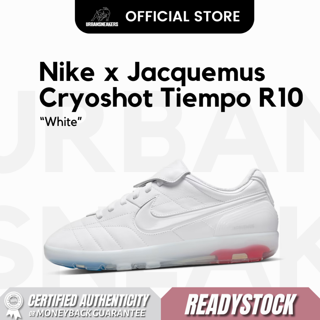 Nike x Jacquemus Cryoshot Tiempo R10 White | IO0619 100