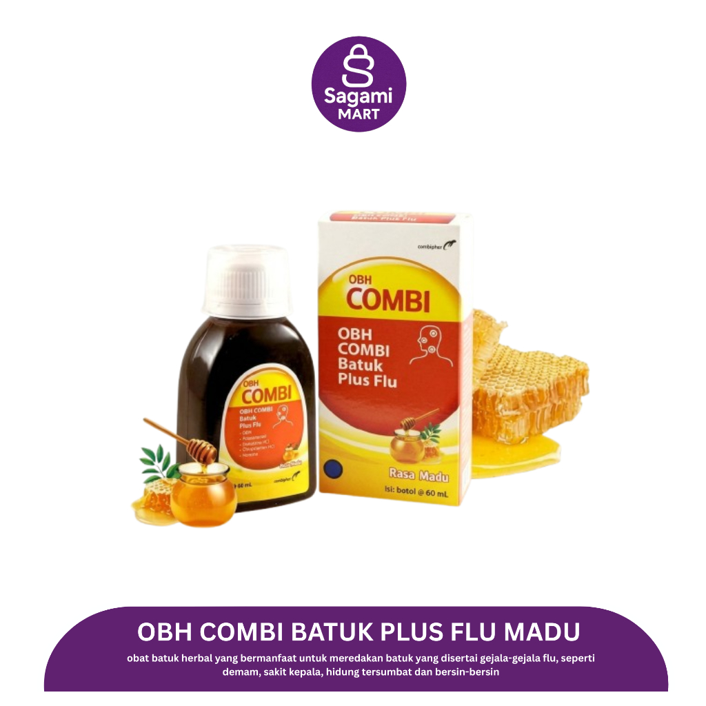 OBH Combi Plus Batuk Flu Madu 100ml