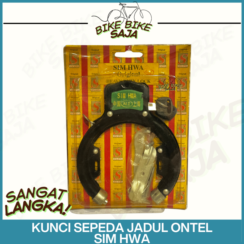 PROMO CUCI GUDANG KUNCI GEMBOK SEPEDA JADUL SIM HWA ONTEL ONTHEL LANGKA ANTIK VINTAGE