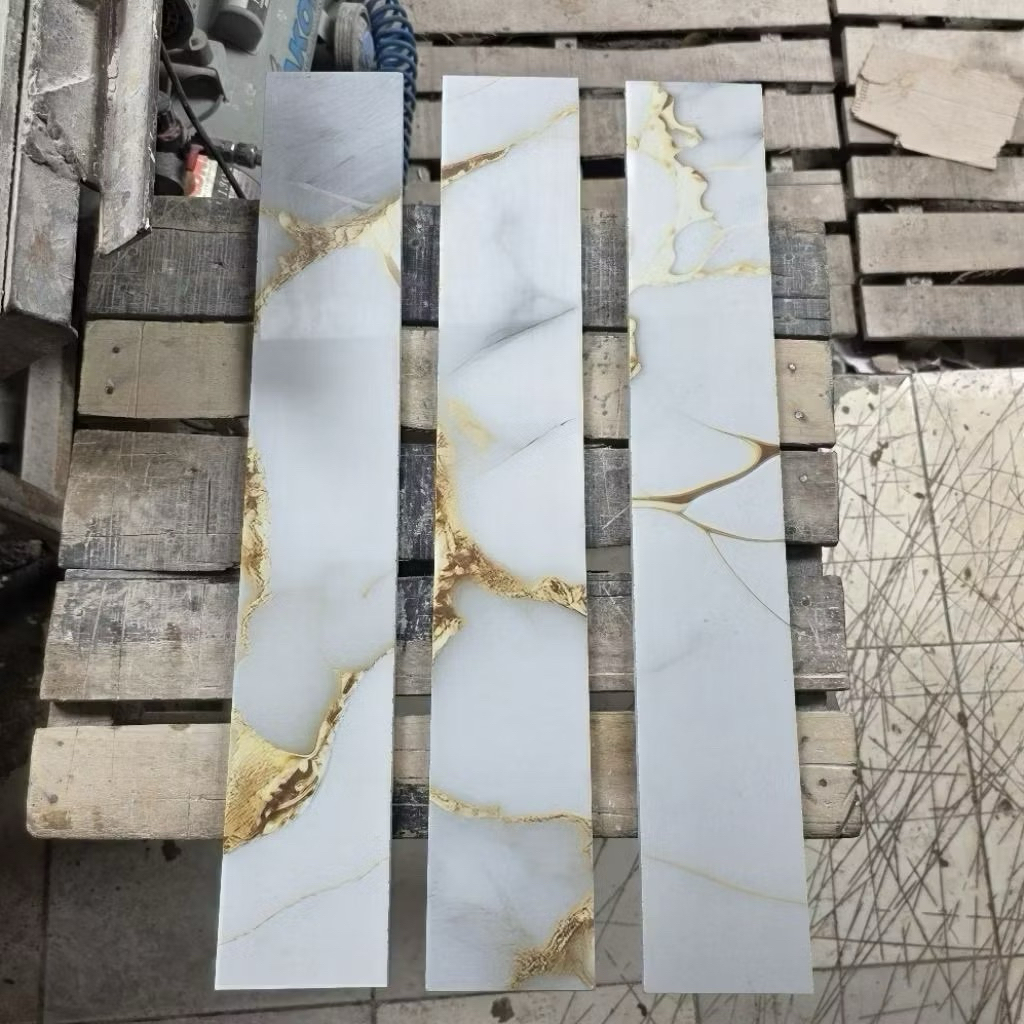 Granit List / Plint 10x60 Santiago gold | glossy