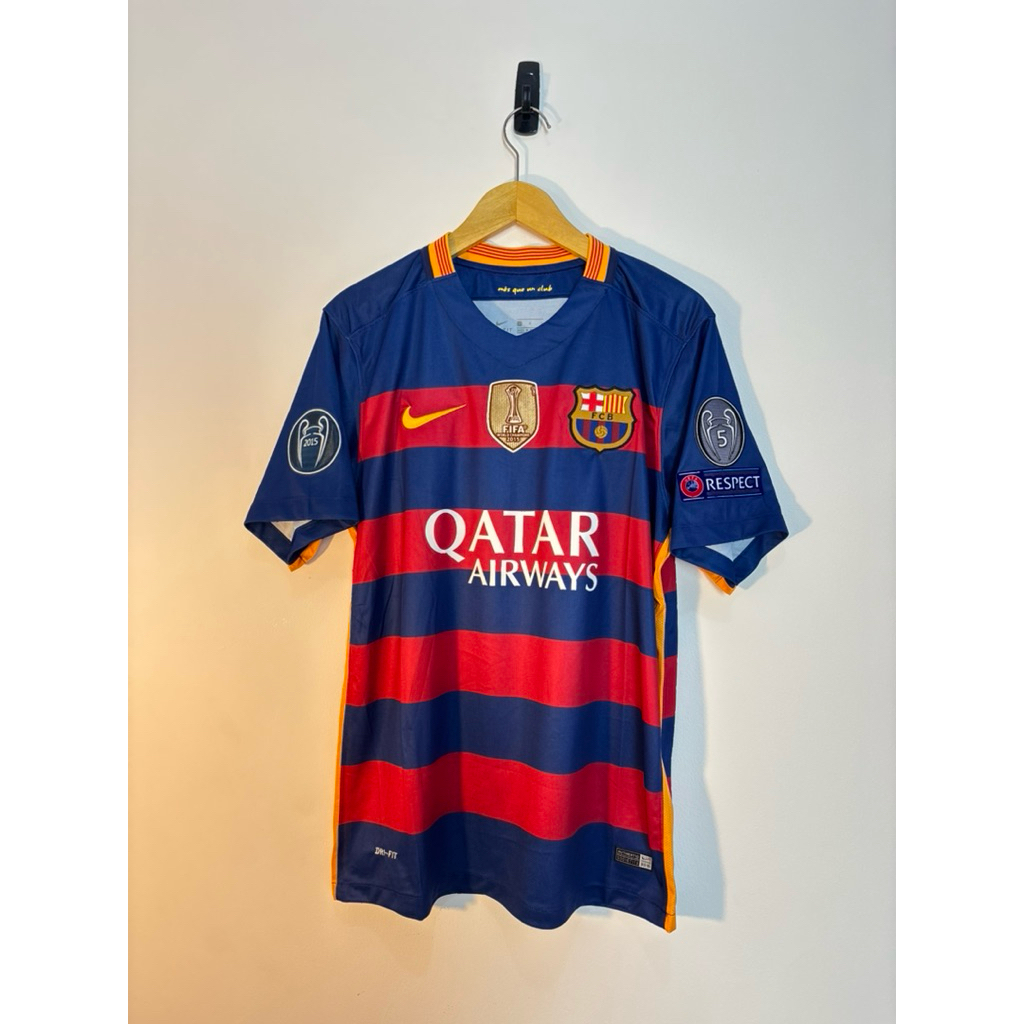Jersey Barcelona Home 2015–2016 Messi 10 – Size M