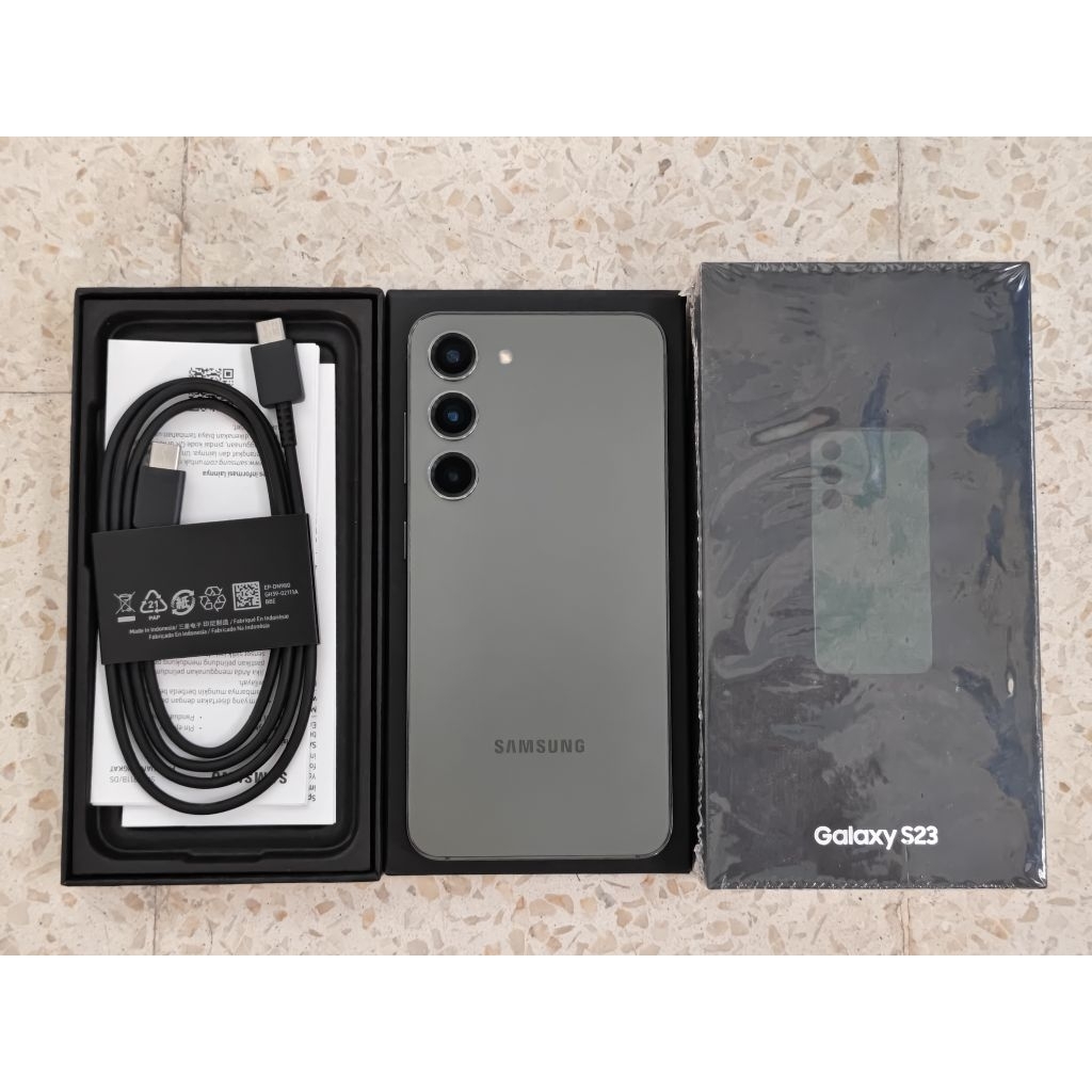 Samsung Galaxy S23 8/256 Fullset Ori SEIN, No Minus, Garansi LCD dan Baterai Baru.