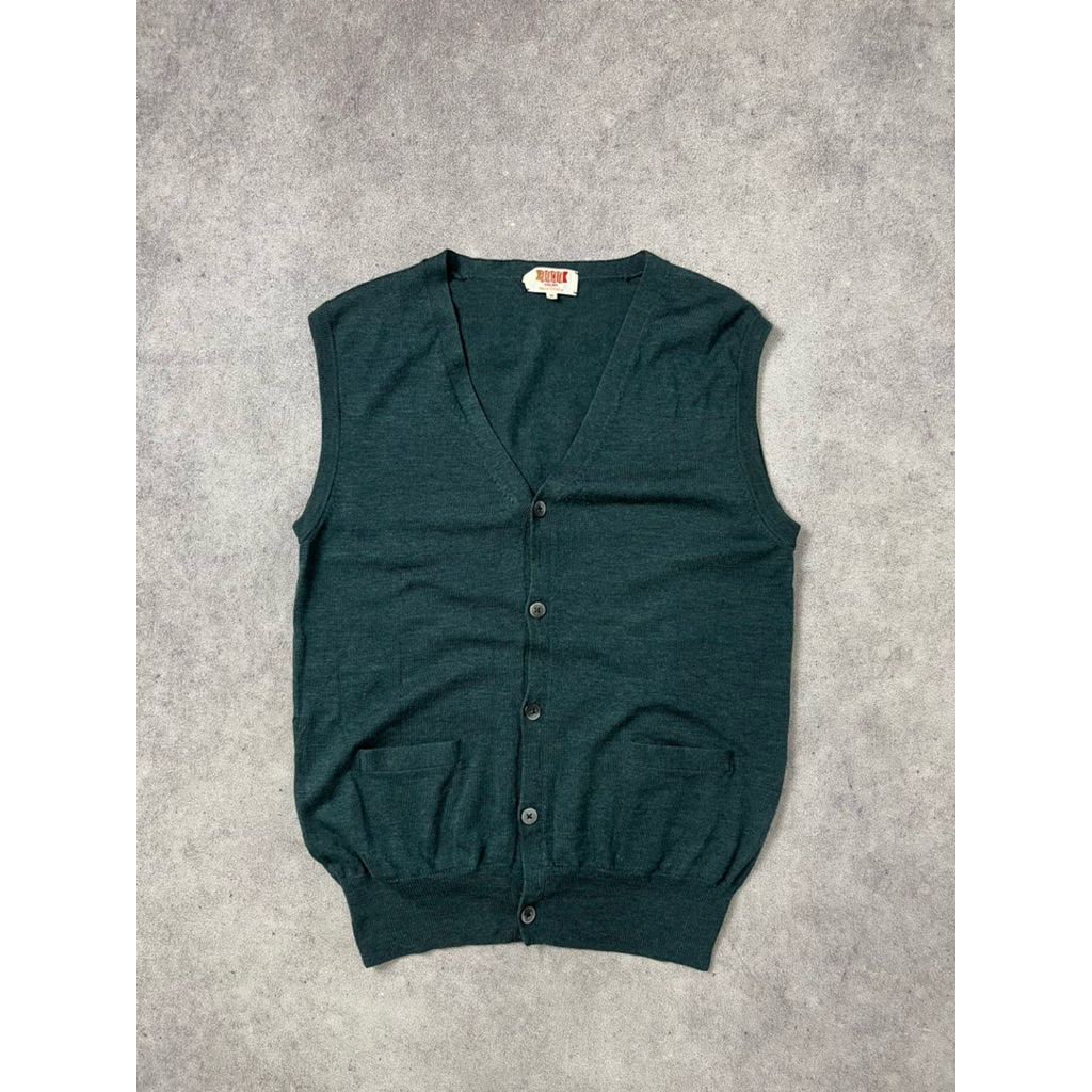 BARACUTA knitwear button vest