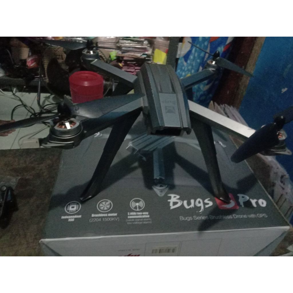 DRONE MJX BUGS 3 PRO BEKAS FULSET