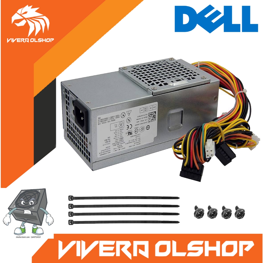 PSU DELL OPTIPLEX H250AD-00 ORI - PSU BUILDUP DELL - POWER SUPLAY DELL 7010/3010/390/790/990 DT 250W