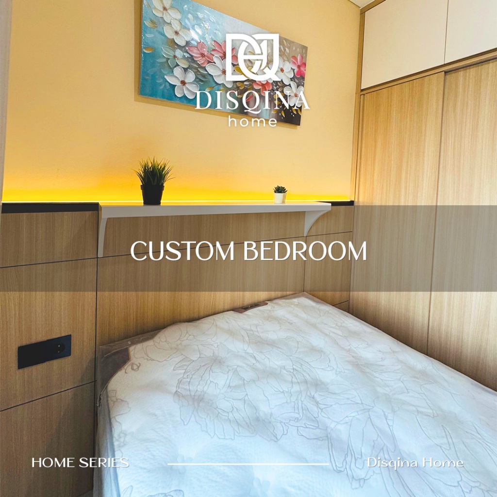 Custom Bedroom Set Tempat Tidur Modern Apartemen