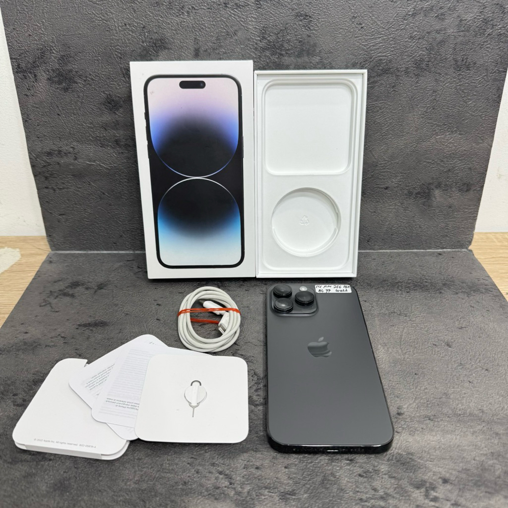 Iphone 14 Pro Max 256gb Fullset Second Resmi