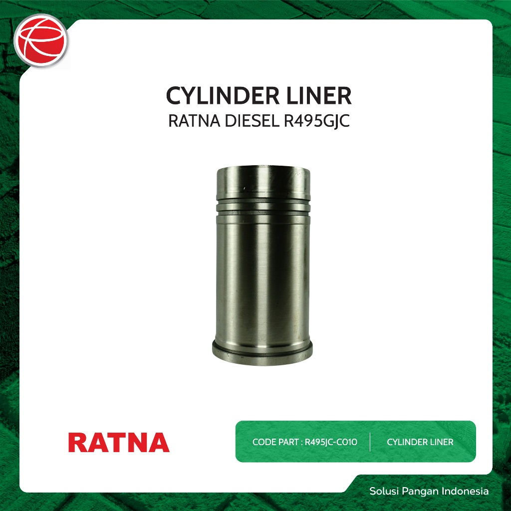 CYLINDER LINER / SPAREPART FOR RATNA R495G-JC / KIPAS MESIN DIESEL RATNA / DIESEL ENGINE