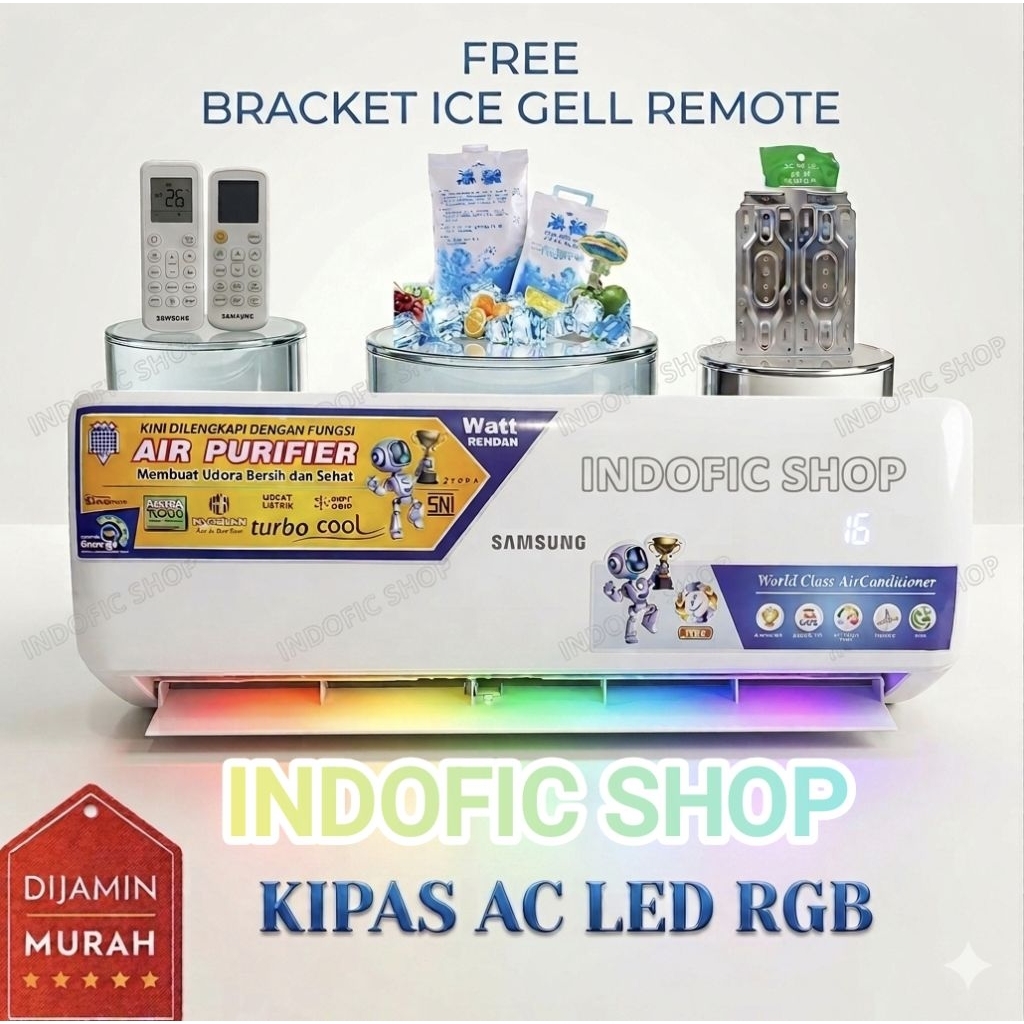 KIPAS AC KIPAS MODEL AC CASING KIPAS MANUAL DAN KIPAS AC INDOOR OTOMATIS KIPAS INDOOR  REMOTE REMOT
