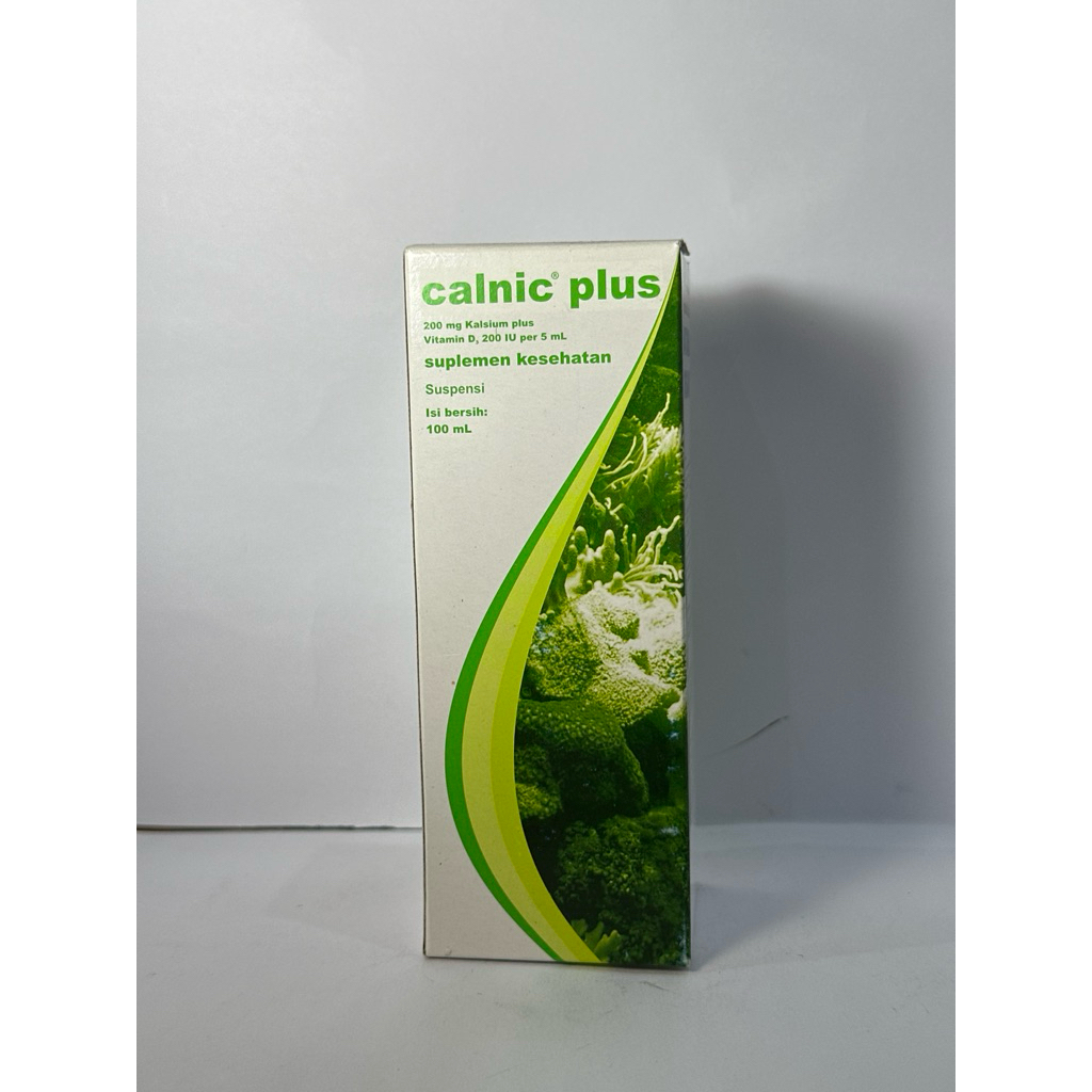 Calnic Plus 100 ml Suplemen Kalsium & Vitamin D untuk Anak, Ibu Hamil, dan Menyusui