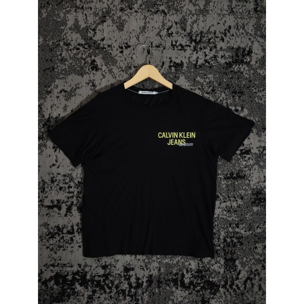 Kaos Tshirt CK Calvin Klein Hitam