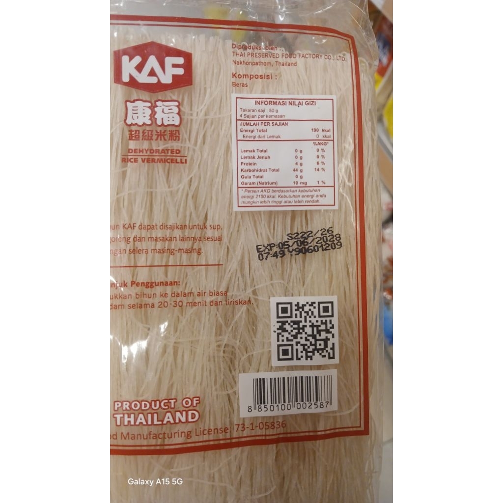 kaf bihun 200 gr