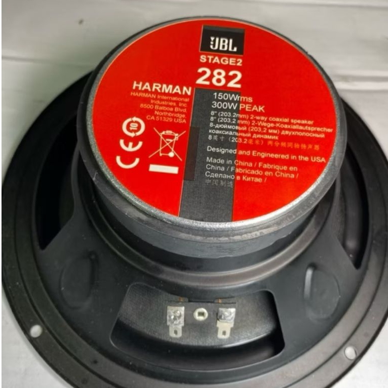 SPEAKER KOMPONEN 8 inch / JBL 282 (8/6/5/4 inch) SUBWOOFER Original  GRADE A++