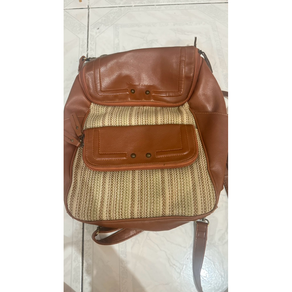 Preloved Ransel Wanita Tas Planet Ocean