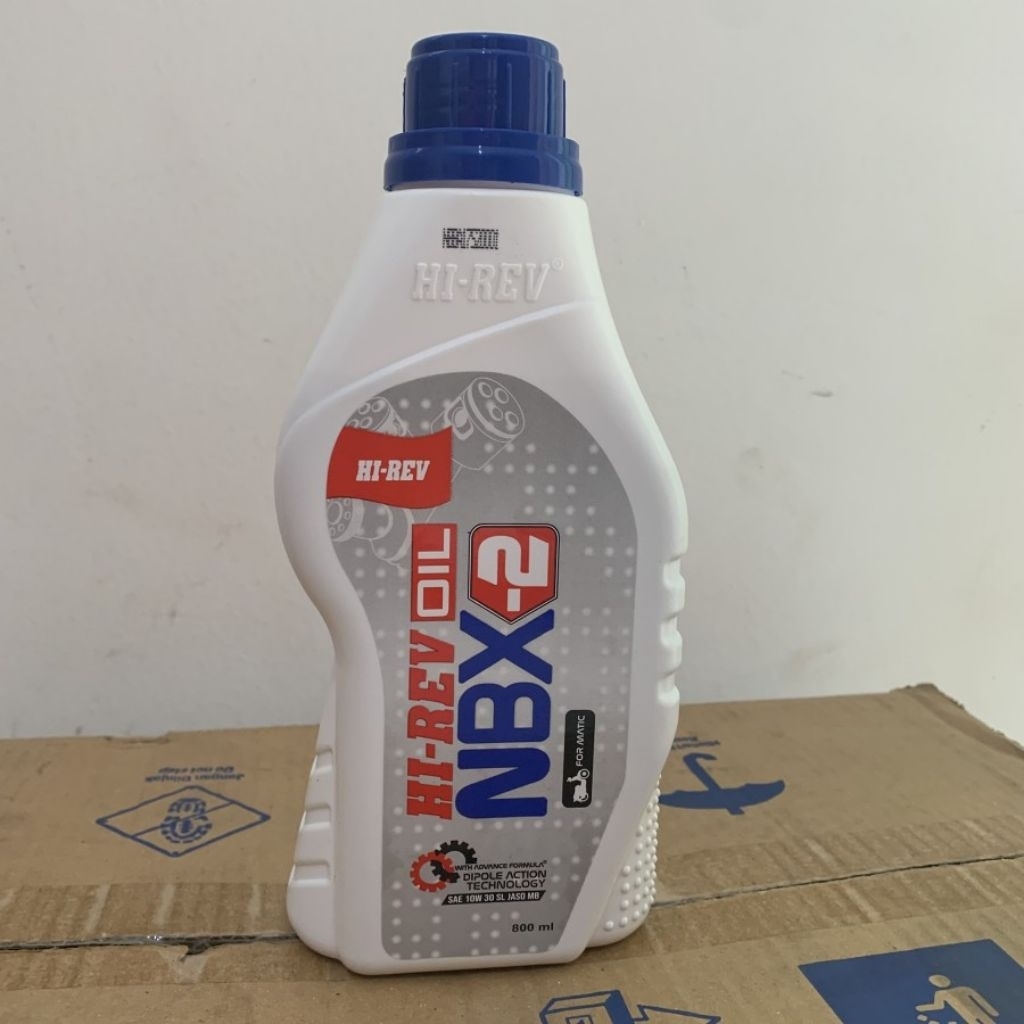 Oli motor matic 800 ml, oli matic NBX2 0,8 L berkualitas hemat bbm