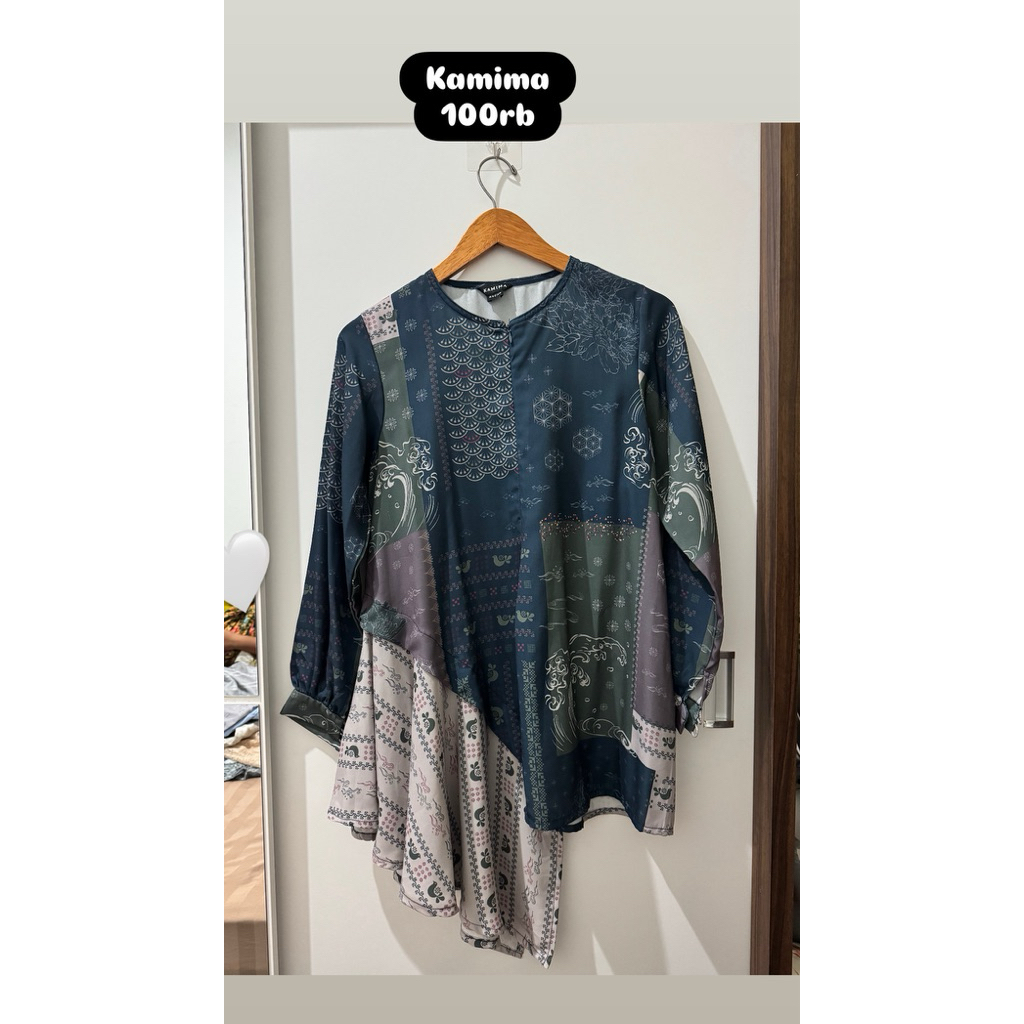 preloved blouse kamima