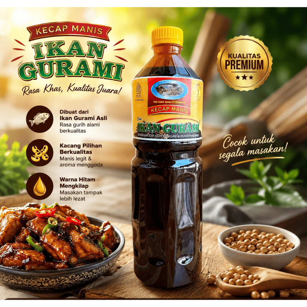 KECAP IKAN GURAMI MANIS 1L