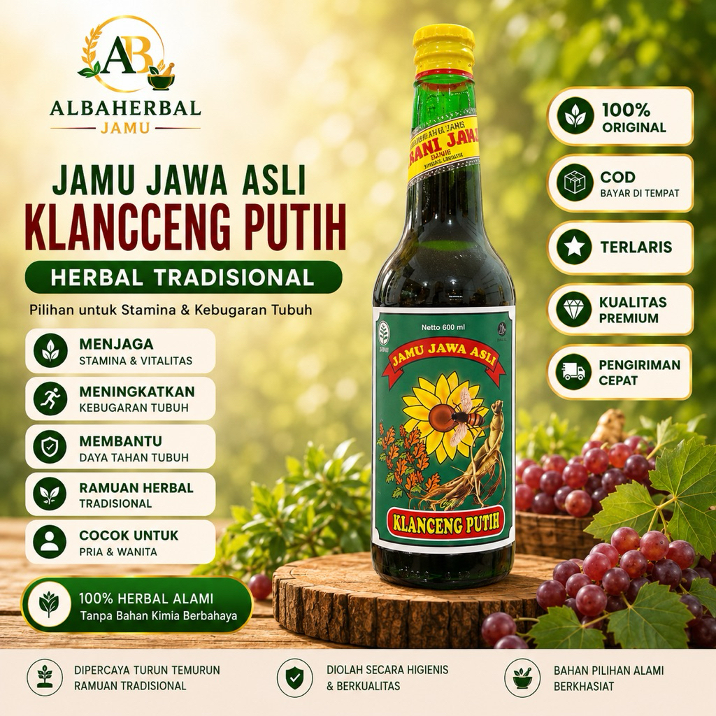 HERBAL KLANCENG PUTIH PEGELINU