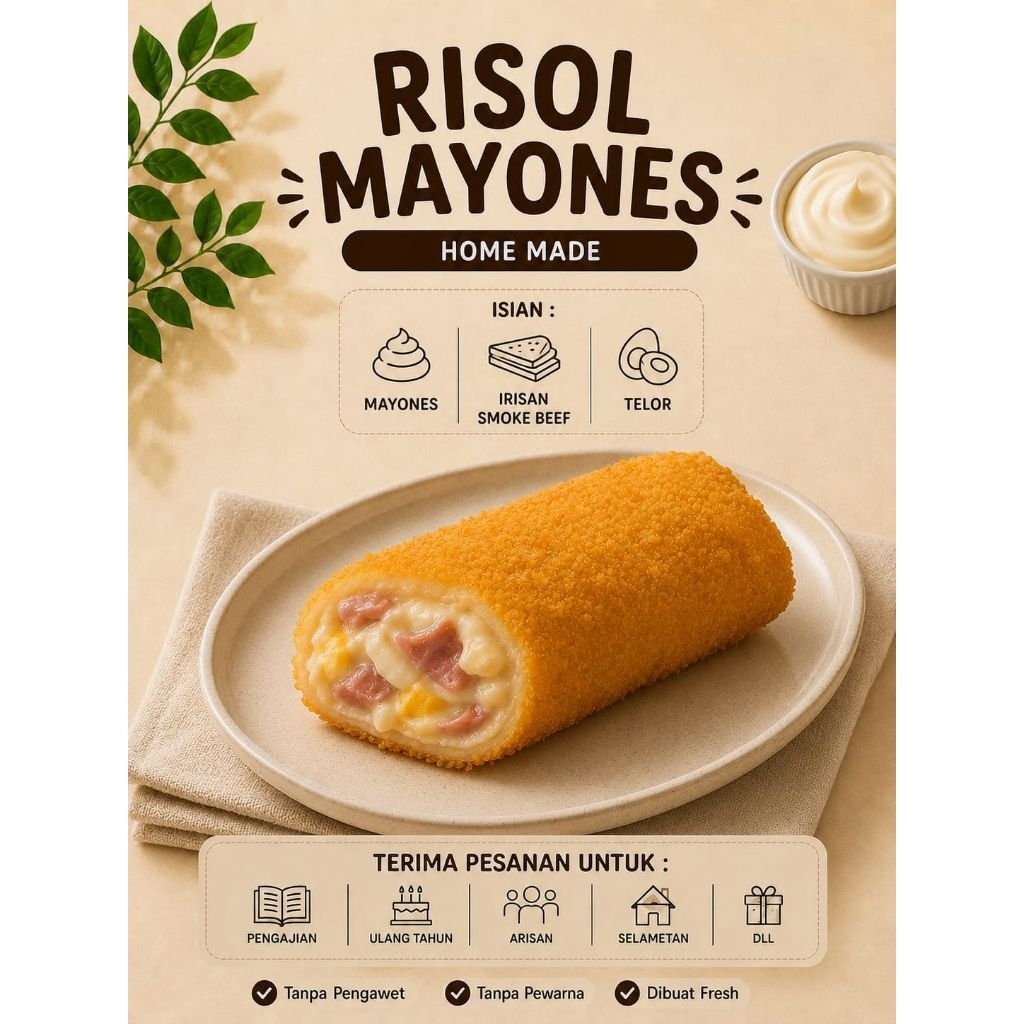 risoles mayones pedas