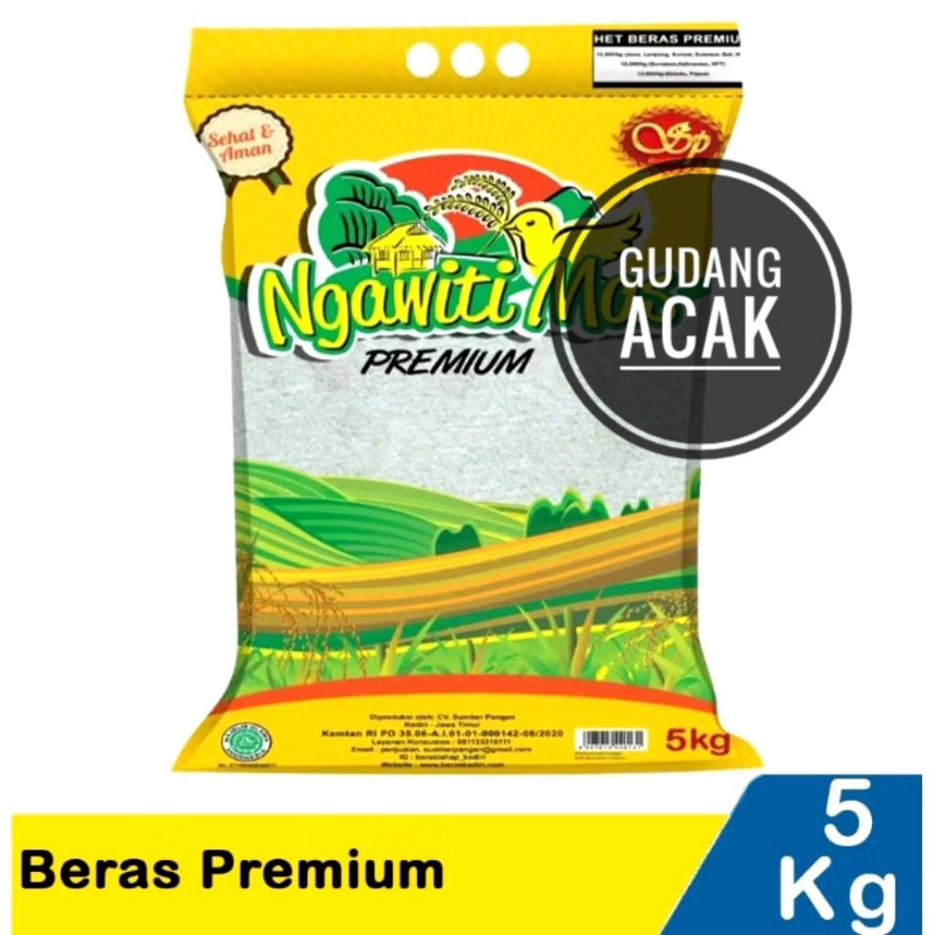 Beras Ngawiti Mas 5kg (KOTA SEMARANG)