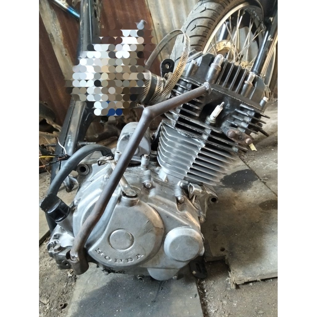 Mesin Megapro up blok Tiger