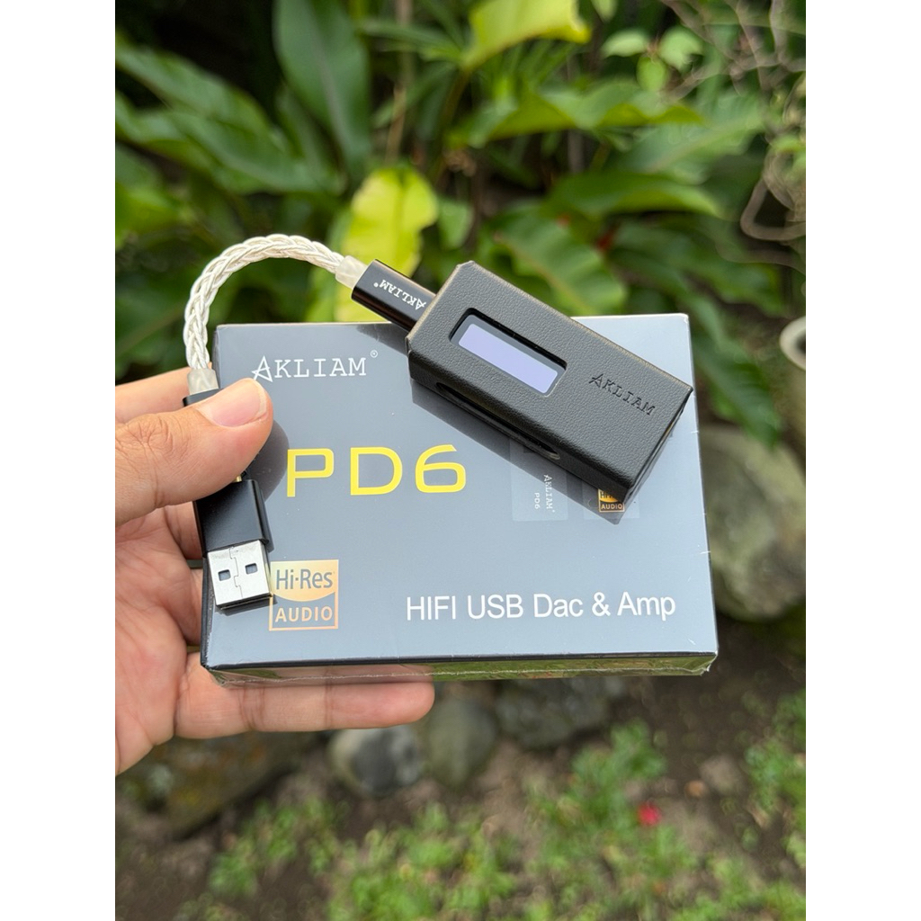 Akliam PD6 DAC Chip usb C to jack 3.5/4.4 jarang dipakai