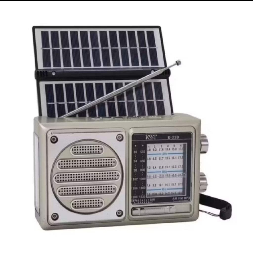 Radio Bluetooth Speaker Fleco F-358 Senter LED/Radio Digital Portable/Radio Baterai Cass/Radio Fleco