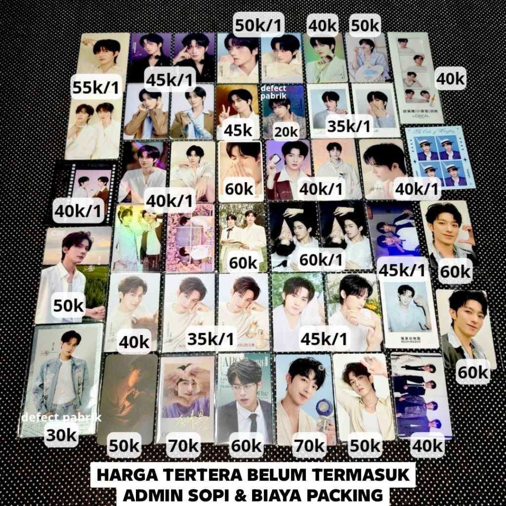 [READY STOCK | WAJIB CO PACKING] official photocard pc abo desire desire4 eliot huangxing kipuka qiu