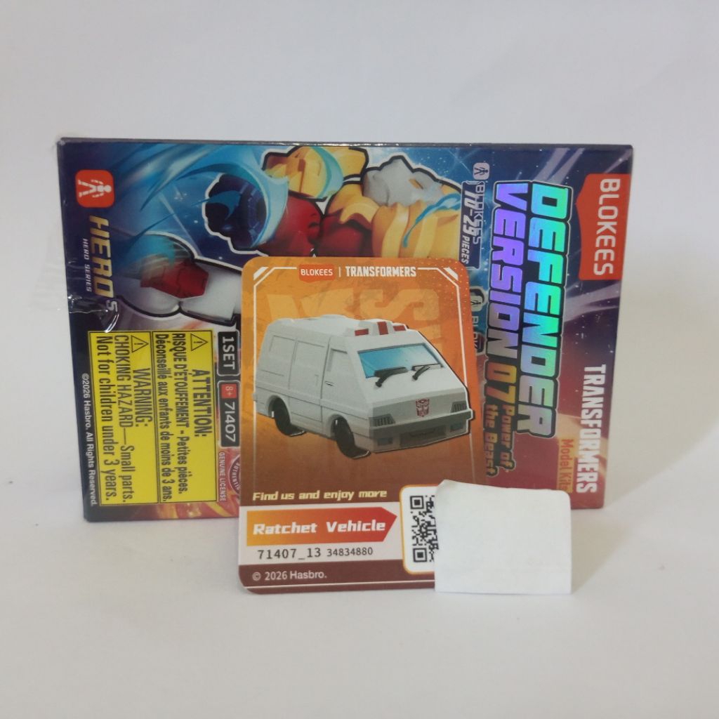 BLOKEES TRANSFORMERS DV 07 RATCHET VEHICLE