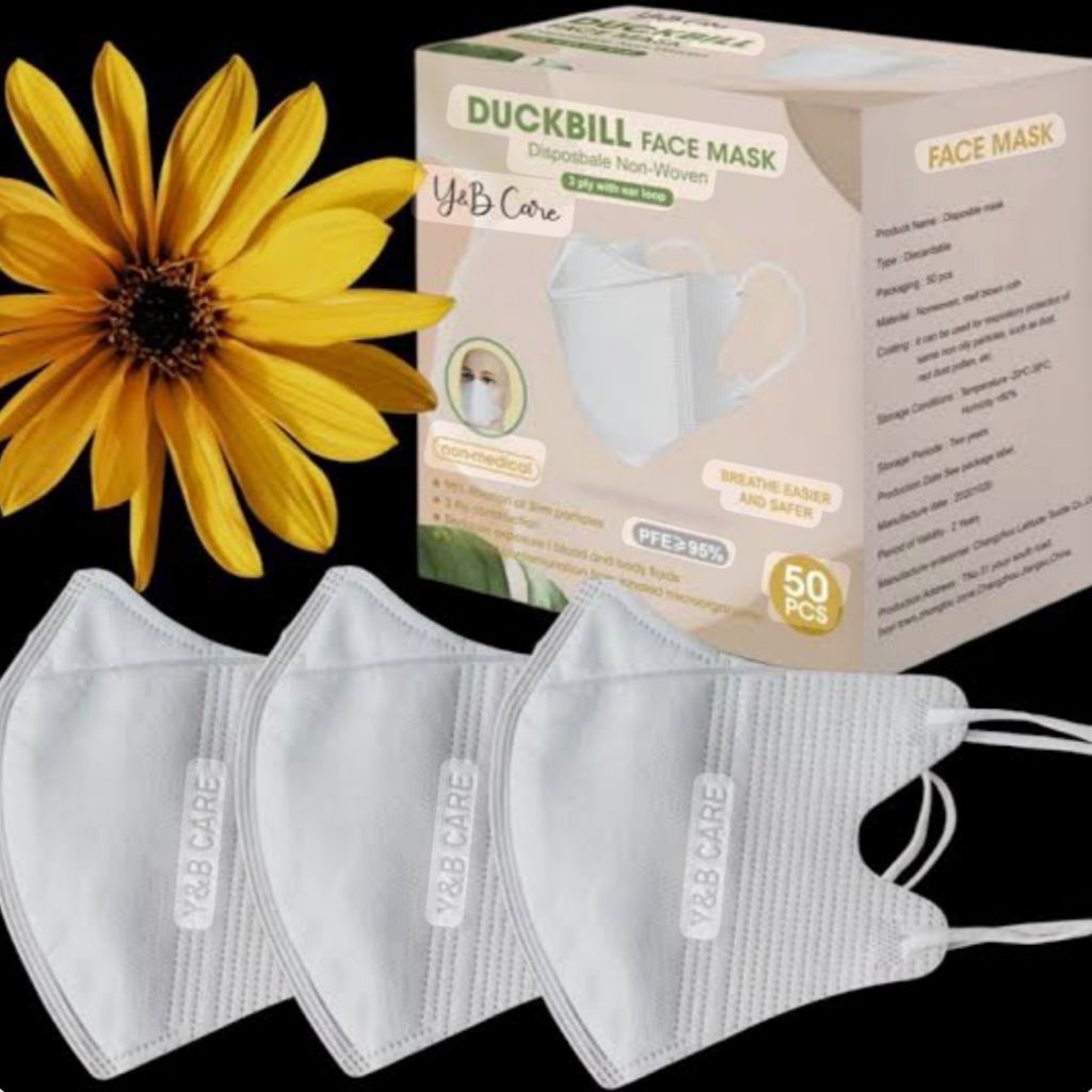 Masker duckbill Y&B Care masker duckbill Y & B Care