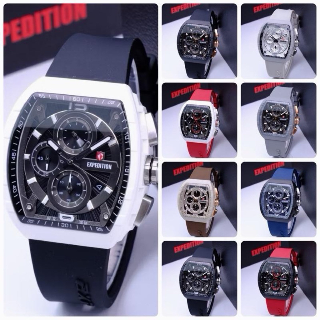 Expedition 6782 Jam Tangan Pria Expedition E6782 Eco ceramic