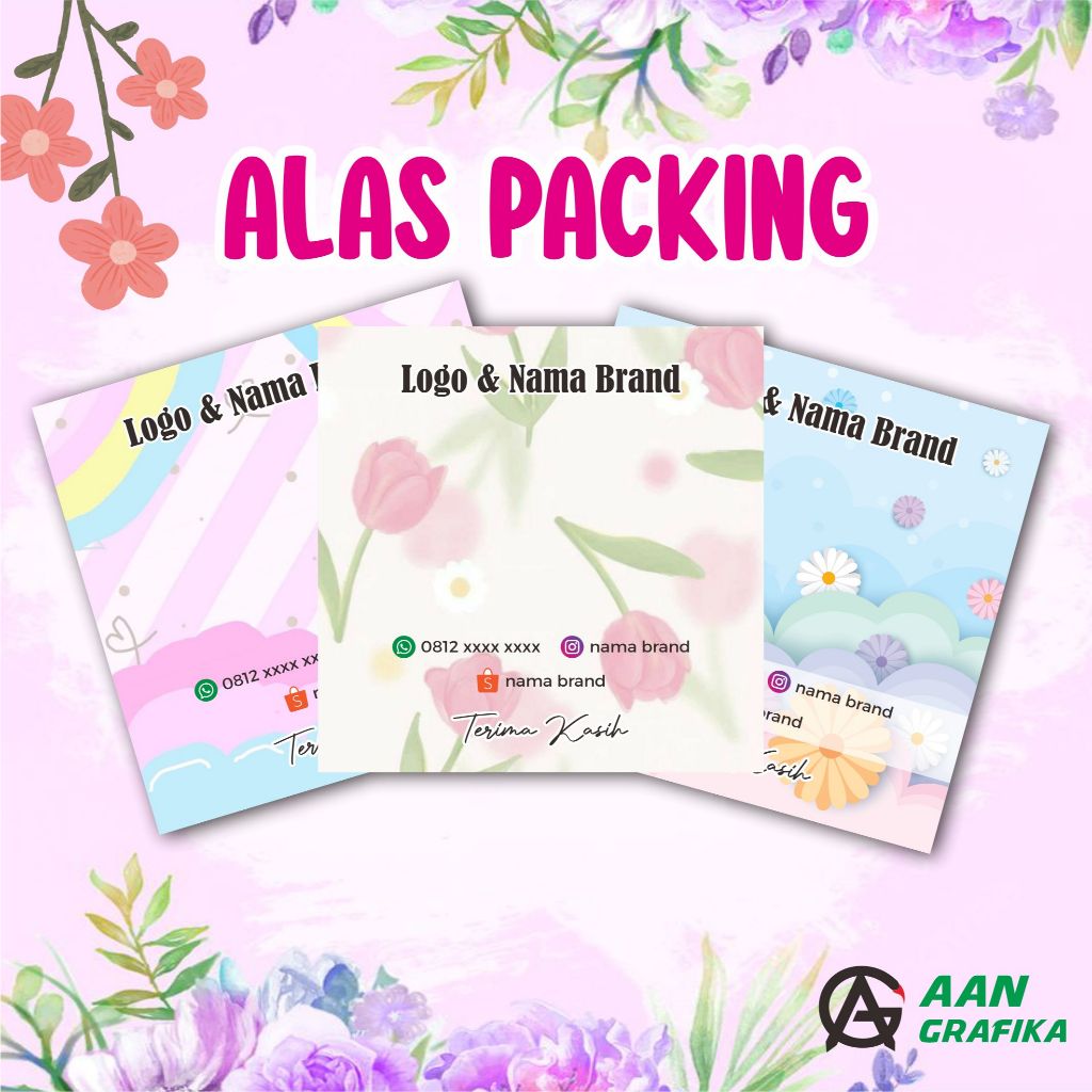 ALAS PACKAGING GELANG AKSESORIS | CUSTOM