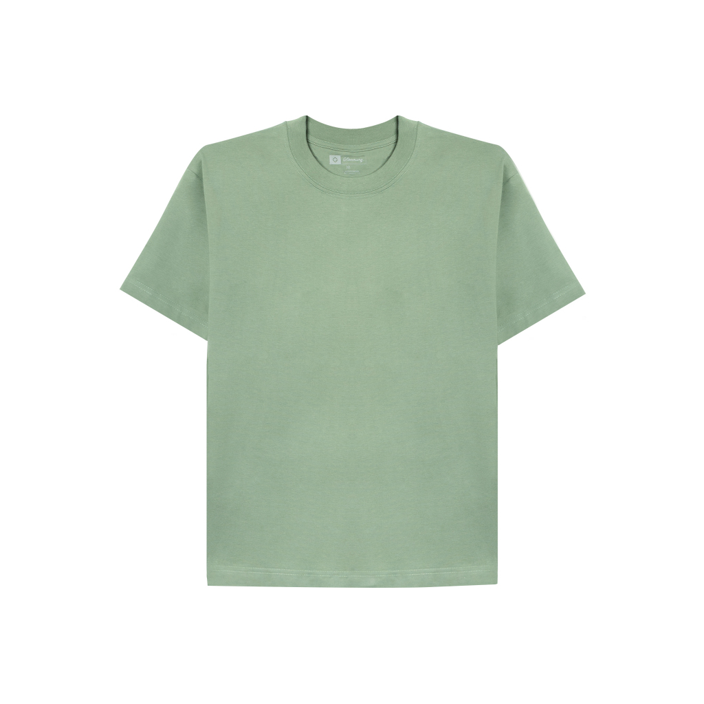 Gloaming Kaos Polos Cotton Combed 24s BCI Super Soft Pastel Green Unisex