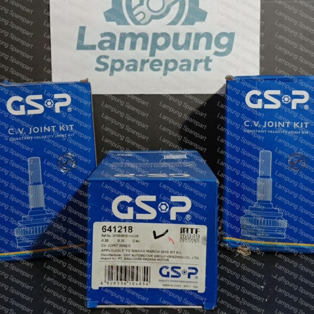 CV Joint GSP Nissan MARCH 2010
