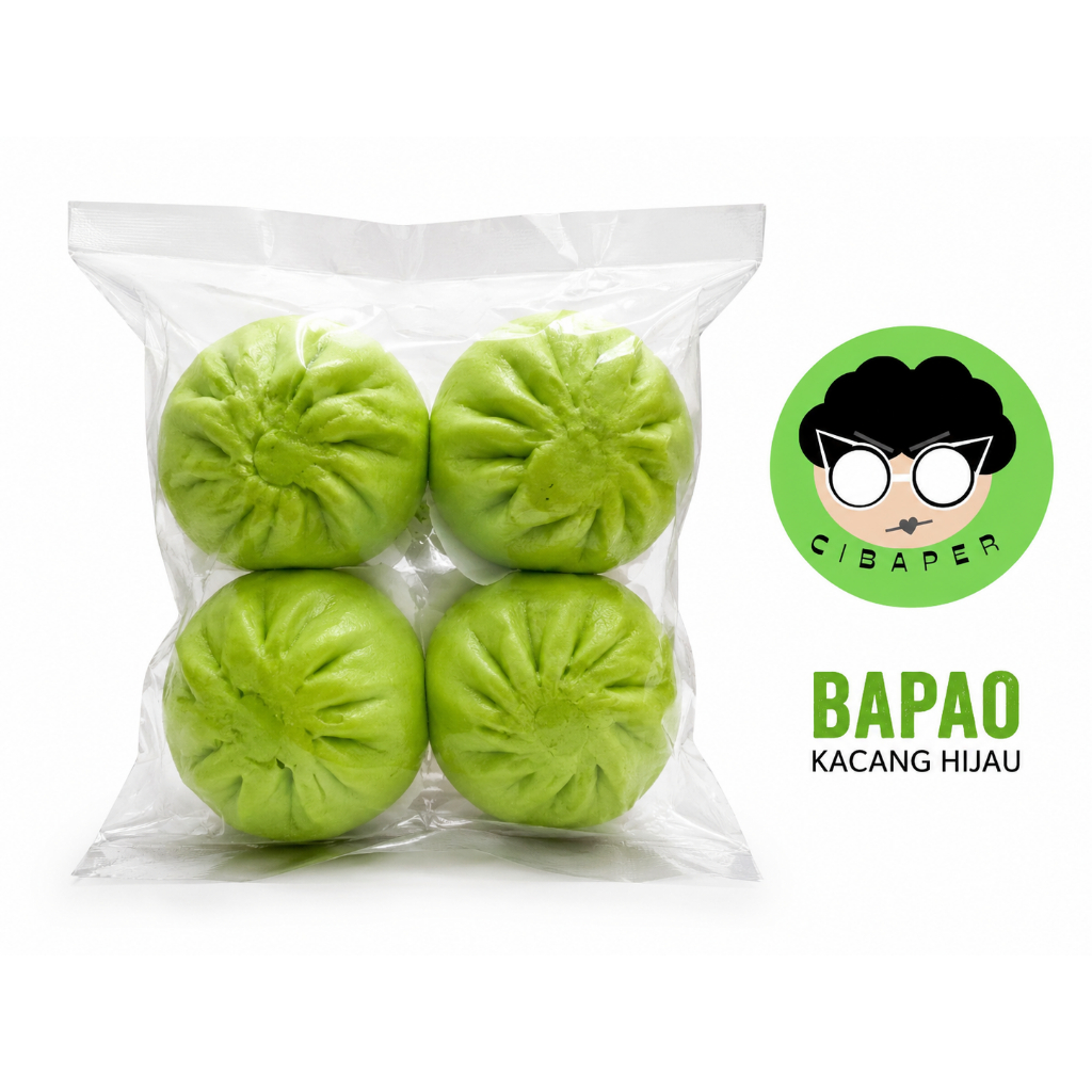 Bapao Kacang Hijau (Frozen)