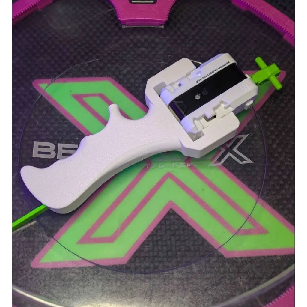 Grip Holder Launcher Beyblade X Khusus Winder Launcher Pistol