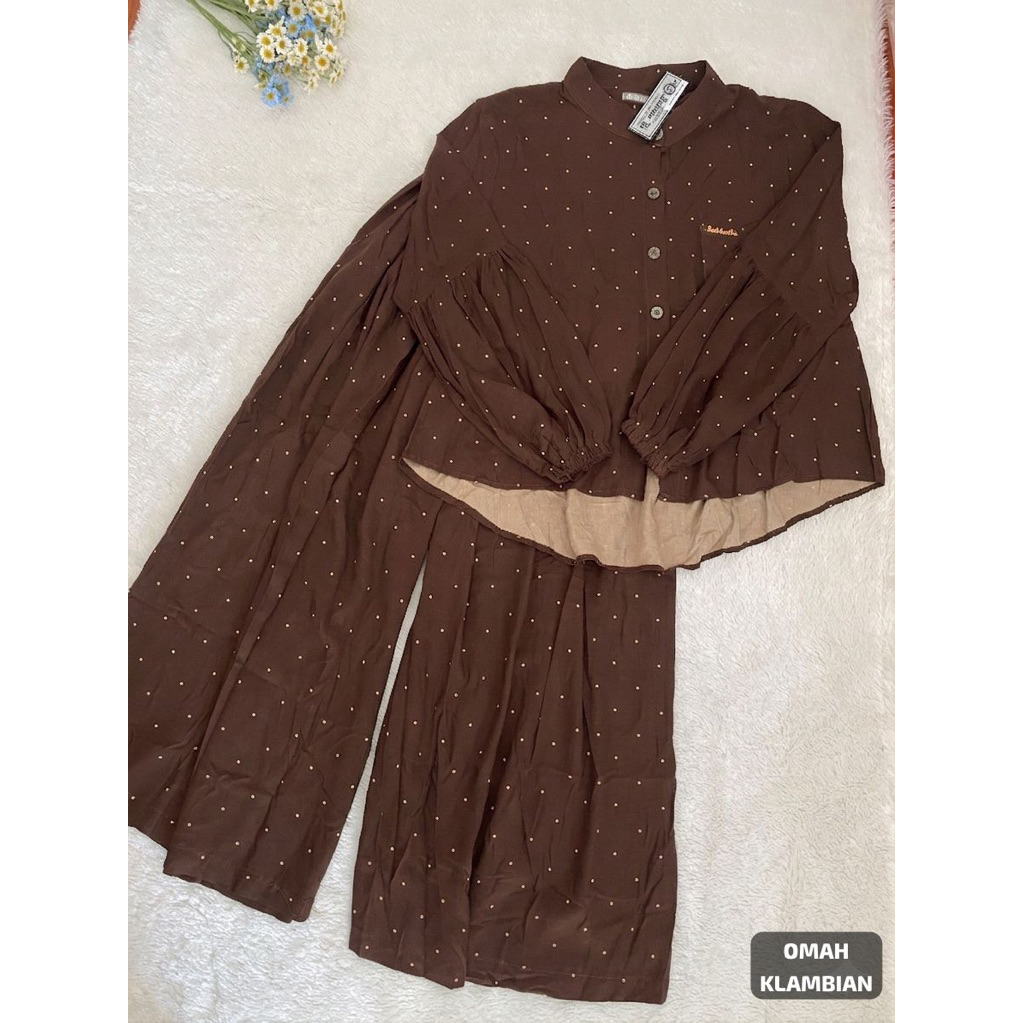 ONESET (KULOT) POLKADOT SALVINA.YS BASIC