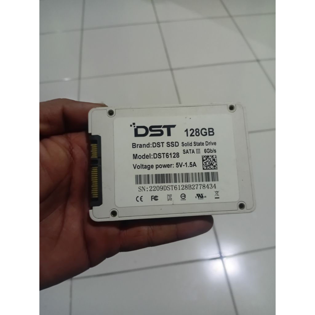 ssd 128gb bekas
