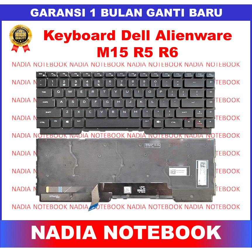 Keyboard Dell Alienware M15 R5 R6