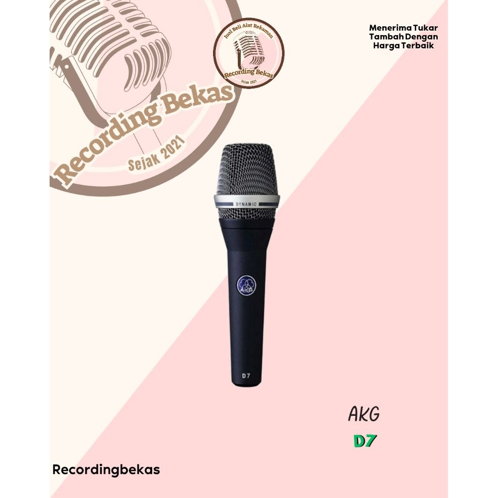 AKG D7 MIC DINAMIC DYNAMIC