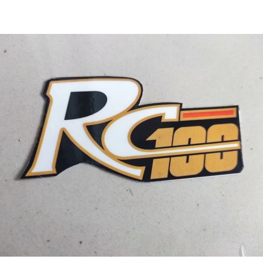 sticker sayap suzuki rc100 stiker sayap suzuki rc100