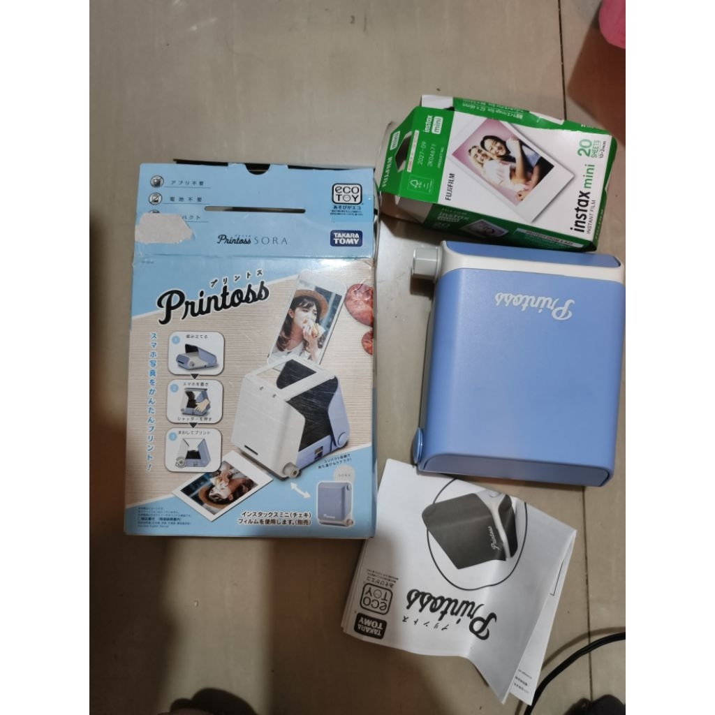 printoss takara tomy mini printer foto