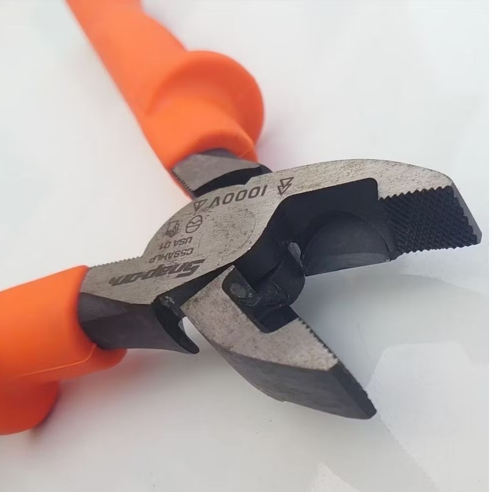 Snap On Tools USA C59AHLP 1000V Lineman Pliers Tang Listrik VDE Insulated