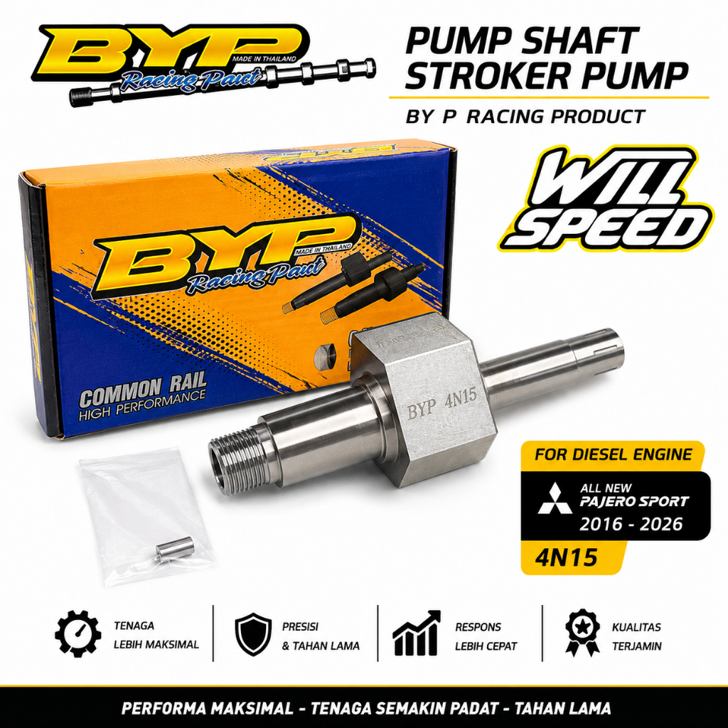 PUMP SHAFT STROKER PUMP BYP ANPS ALL NEW PAJERO 4N15 2016-2026