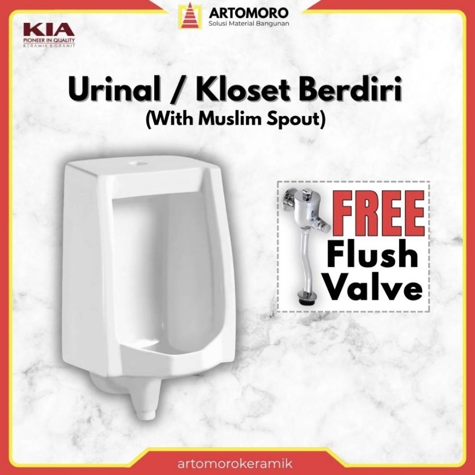 Urinal Urinoir Closet Toilet Pria Berdiri KIA Kent 8041