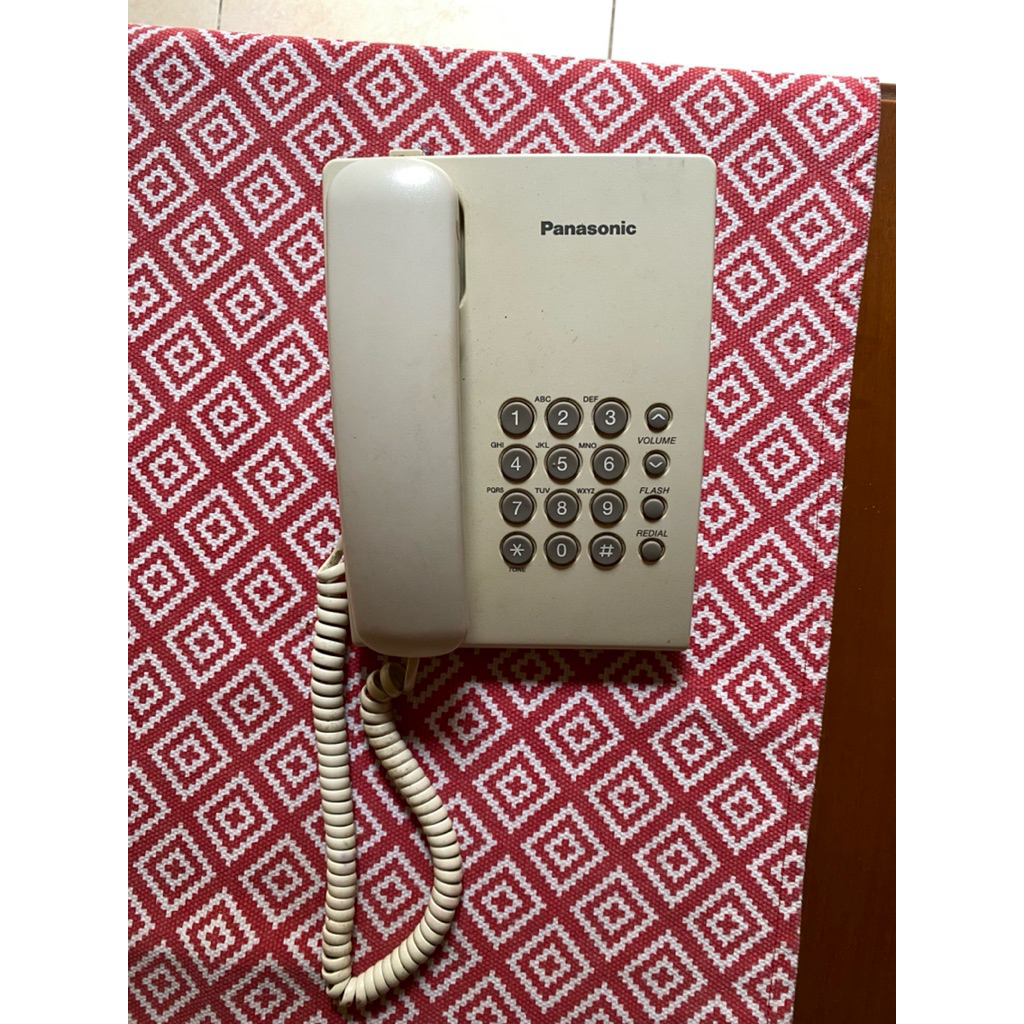 PRELOVED Telepon Rumah Jadoel Panasonic