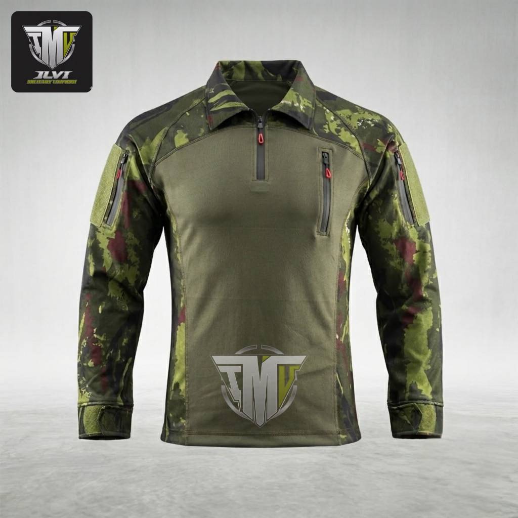 Kaos BDU Scuba Habema Hijau Lengan Panjang