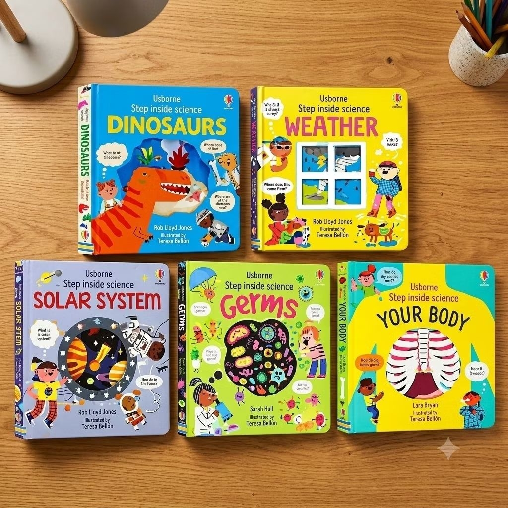 Step Inside Science - Board Book Flaps