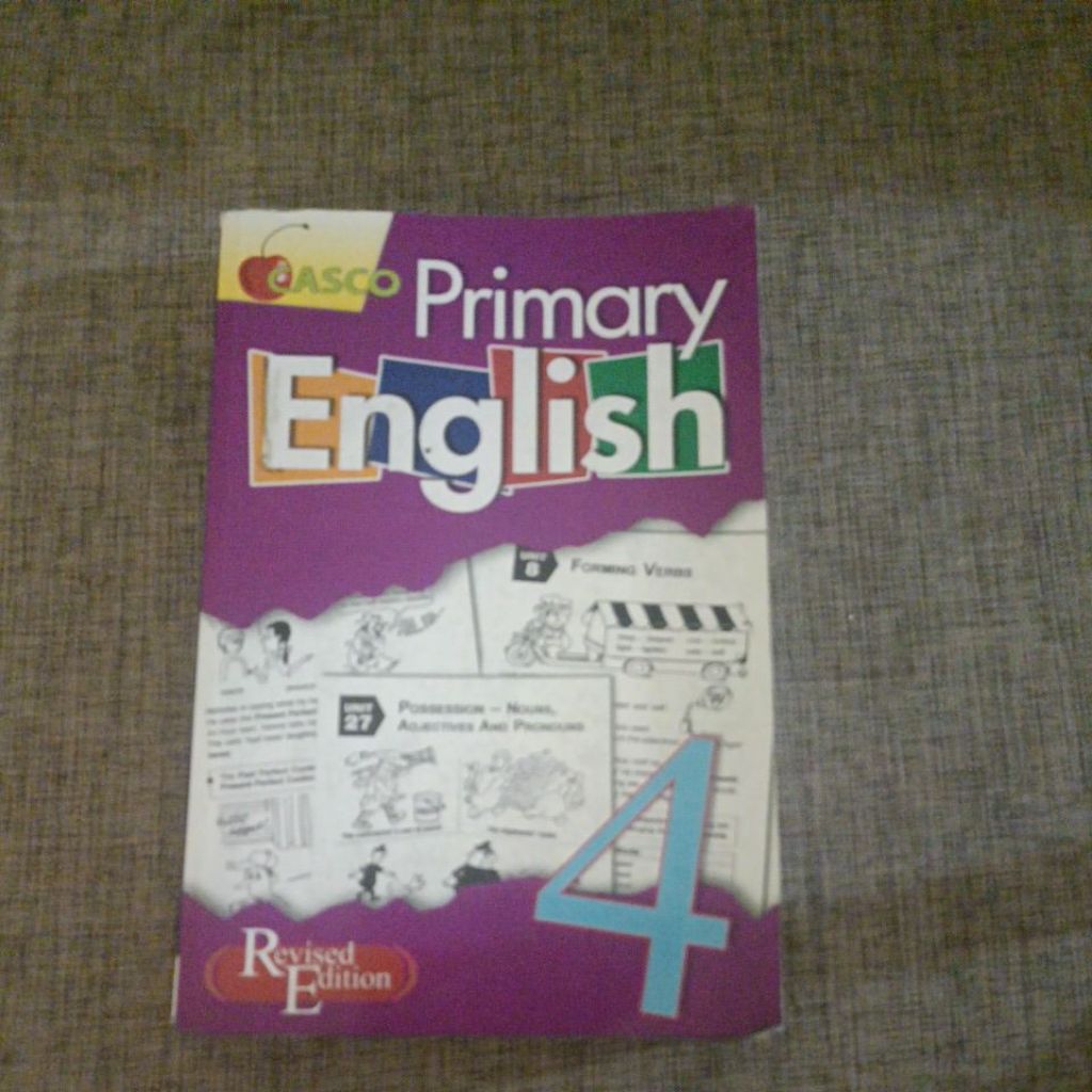 casco primary english 4/book 4 revised edition buku anak anak bahasa Inggris/english
