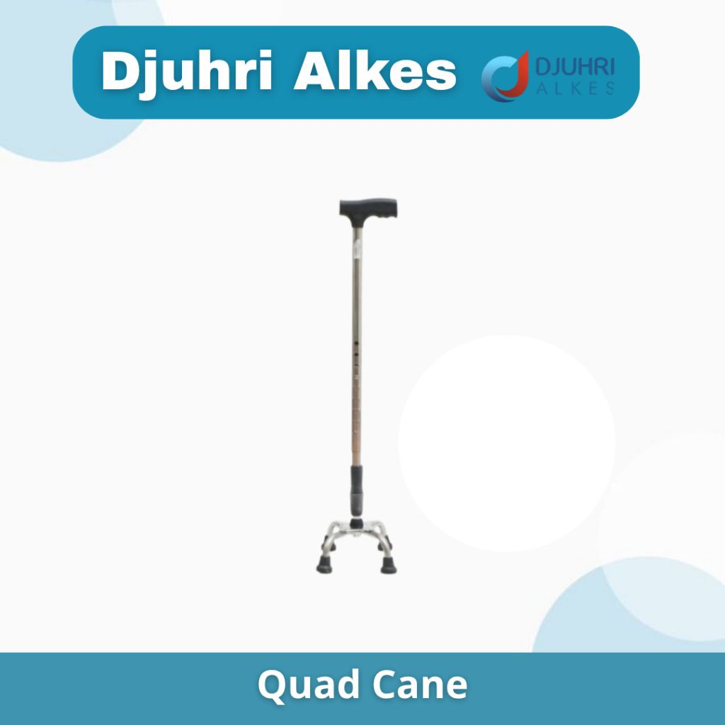 Juara / Tongkat 4 kaki Quad cane